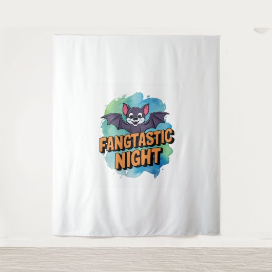 Fangtastische nacht wandkleed (Voorkant)