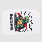 Fangy Schildpad Golfhanddoek (Horizontaal)