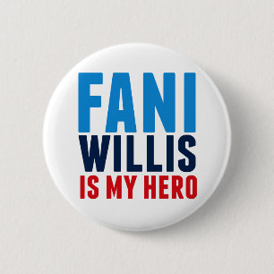 Fani Willis is mijn held Ronde Button 5,7 Cm