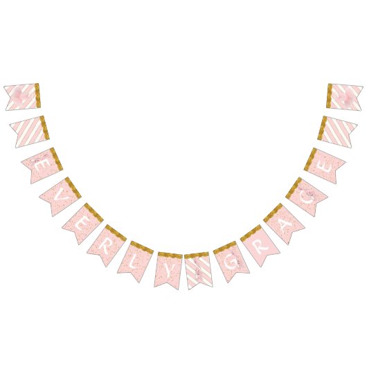 Fanion de nom de pièce de crèche personnalisé par (Tout)