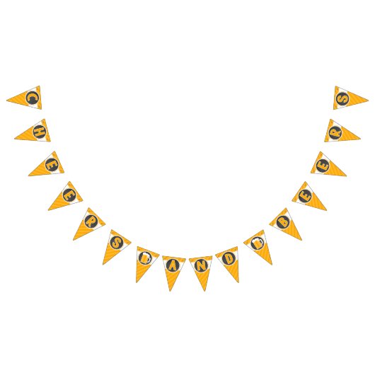 Fanion donnant un petit coup de la bannière | (Tout)