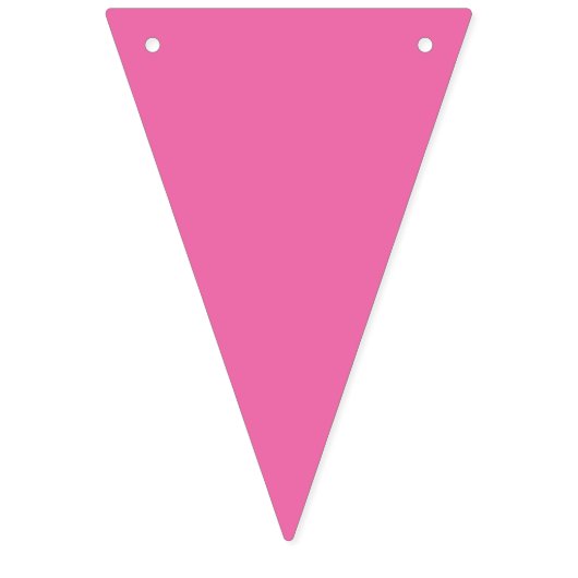 Fanions avec des triangles roses (Deuxième drapeau)