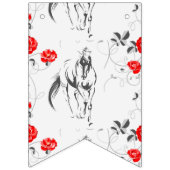 Fanions Bannière baroque à cheval (Deuxième drapeau)
