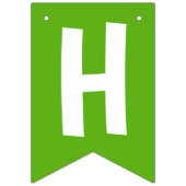 Fanions Bannière d'anniversaire à thème de golf pour fille (Deuxième drapeau)