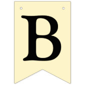 Fanions Bannière de bunting de mariage à thème citron pour (Troisième drapeau)