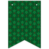 Fanions Bannière de Noël à queue d'hirondelle Mid Mod (Troisième drapeau)