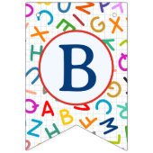 Fanions Bannière Retour À L'École (Deuxième drapeau)