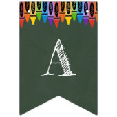 Fanions Bannière Retour À L'École (Troisième drapeau)