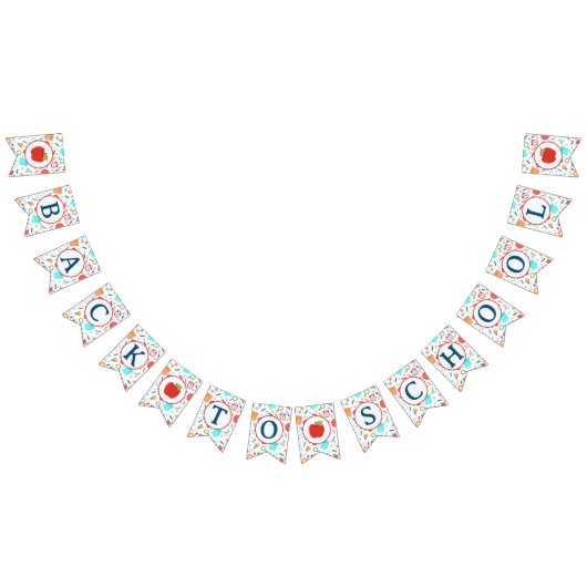 Fanions Bannière Retour À L'École (Tout)