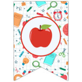 Fanions Bannière Retour À L'École (Premier drapeau)