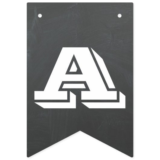 Fanions De nouveau à l'école - bannière de conception de (Troisième drapeau)