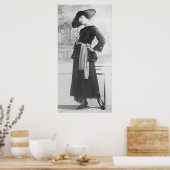 Fannie Brice Poster (Keuken)