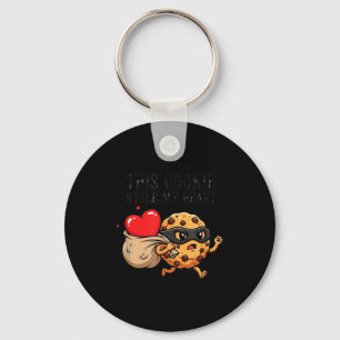 Fanny Cookie Dag Nationale Ontwerper van Chocolade Sleutelhanger