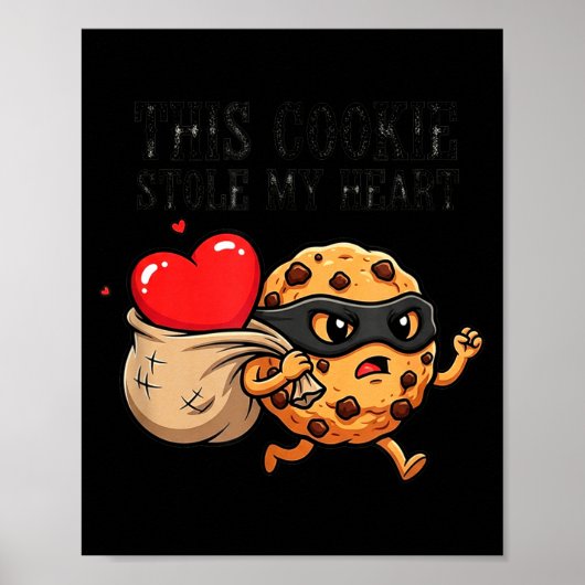 Fanny Cookie Day National Chocolate Chip Designer Poster (Voorkant)