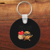 Fanny Cookie Day National Chocolate Chip Designer Sleutelhanger (Voorkant)