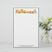 Fanny Halloween Briefpapier (Staand voorkant)