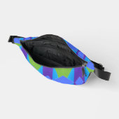 Fanny pack, Multi couleur classique conception géo (Ouvrir)