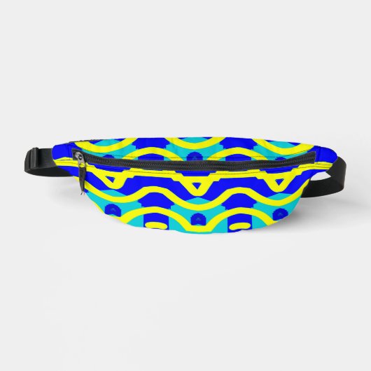 Fanny pack, Multicolor classique design sans soudu (Recto)