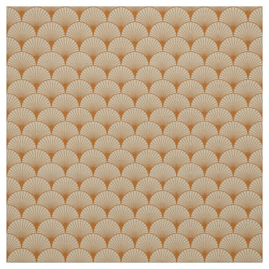 Fans d'ambre de tissu de style d'art déco (Échantillon)
