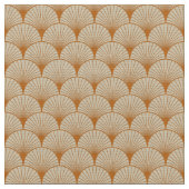 Fans d'ambre de tissu de style d'art déco (Fermer)
