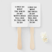 Fans Handwaaier (Voorkant en achterkant)