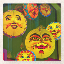 Fans van Happy Paper Glazen Onderzetter