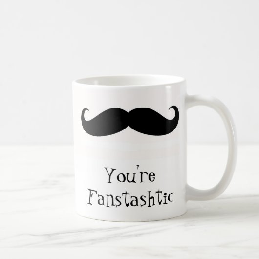 Fanstashtic Mustache Mok (Rechts)