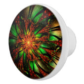 fansy fractal fleur ceramique bouton (Droite)