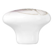 fansy fractal flower keramische knop (Zijkant)