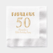 Fantabulous 50 (ou n'importe quel âge) Anniversair (Recto)