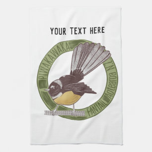 Fantail New Zealand Native Bird Aotearoa NZ Theedoek