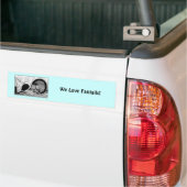 Fantail Pair Bumpersticker (Op Truck)