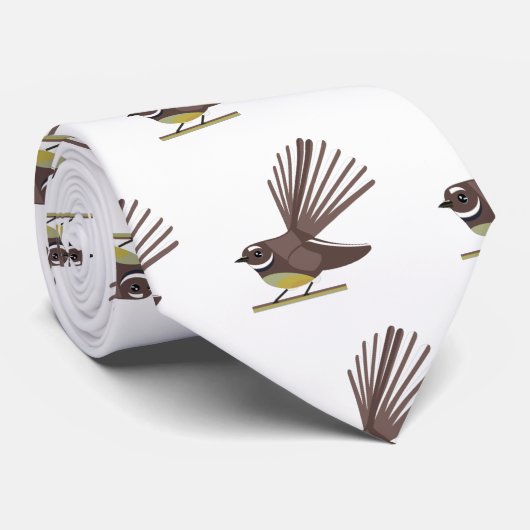 fantail sq geen achtergrond stropdas (Opgerold)