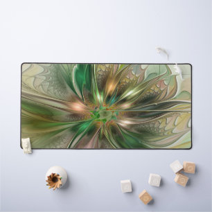 Fantaisie Abstraite Moderne Fleur Fractale Colorée
