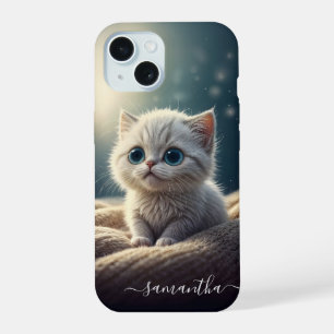 Fantaisie Bébé Mignon Chat Chaton Amoureux Personn