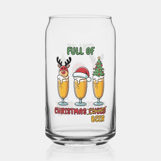 Fantaisie de bière de Noël (Verso)