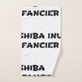fantaisie de shiba inu (Serviette à main)