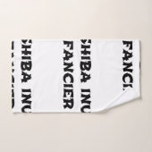 fantaisie de shiba inu (Serviette à main)
