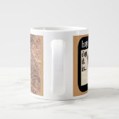 Fantaisie du chameau Jumbo Mug (Dos)