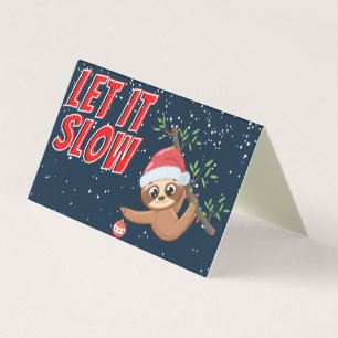 Fantaisie Laisser Lentement 25 Pack Cartes de Noël