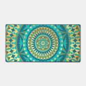 Fantaisie Mandala Bleu Or (Recto)