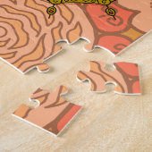 Fantaisie Mehndi Or Puzzle (Côté)