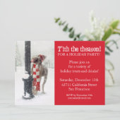 Fantaisie noël Invitation de pôle (Debout devant)