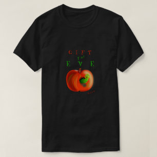 Fantaisie paradise Apple T-shirt homme - Texte per
