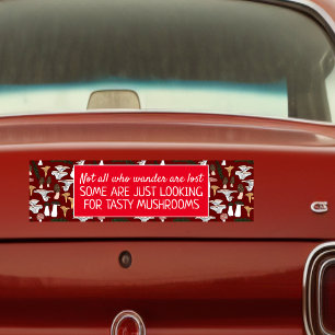 Fantasemmer Hunter Fun Fungi Fungi Bumpersticker