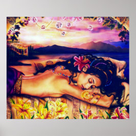 Fantasia (Ariadne) door Lisa Iris Poster