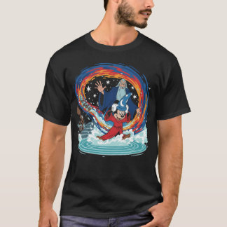 Fantasia Mickey Mouse Sorcerers Apprentice Retro f T-shirt