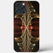 Fantasie Bouw Glanzende Abstracte Fractal Art Case-Mate iPhone Case (Achterkant)