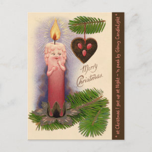 FANTASIE "CANDLE BABY" ORNAMENT FEESTDAGENKAART