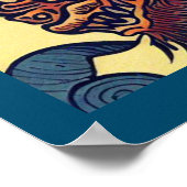 Fantasie Demonen - Woodcut 4 Poster (Hoek)